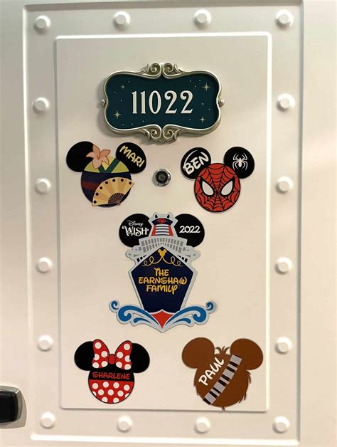 Printable Disney Cruise Door Magnets